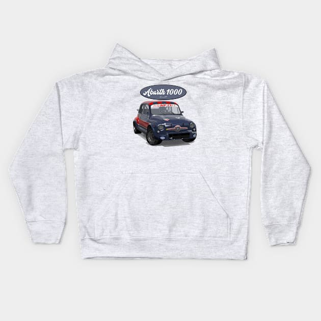 ABARTH 1000 Kids Hoodie by PjesusArt